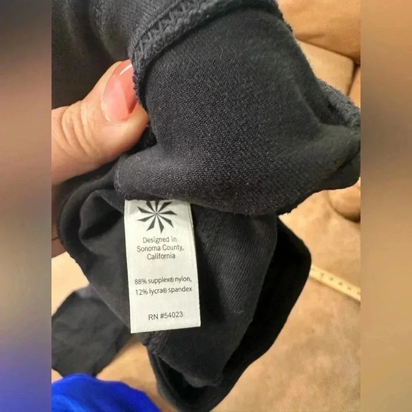 Athleta Black Sweatpants Women’s Size XXS - Picture 7 of 9